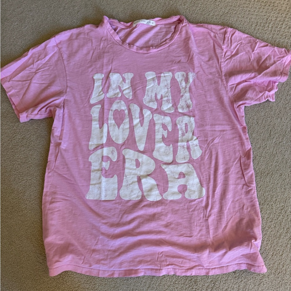 Altar'd State Pink Graphic Tee